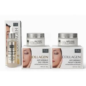 Dead Sea Collection COMPLETE COLLAGEN SKINCARE SET | Serum + Day & Night Cream